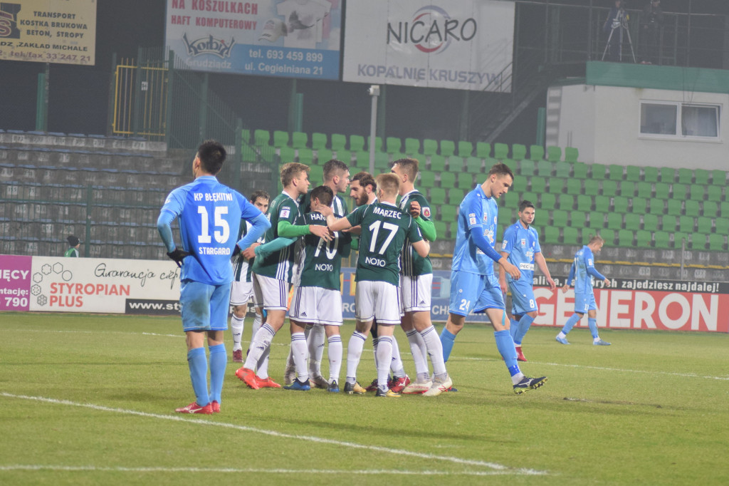 Olimpia Grudziądz - Błękitni Stargard