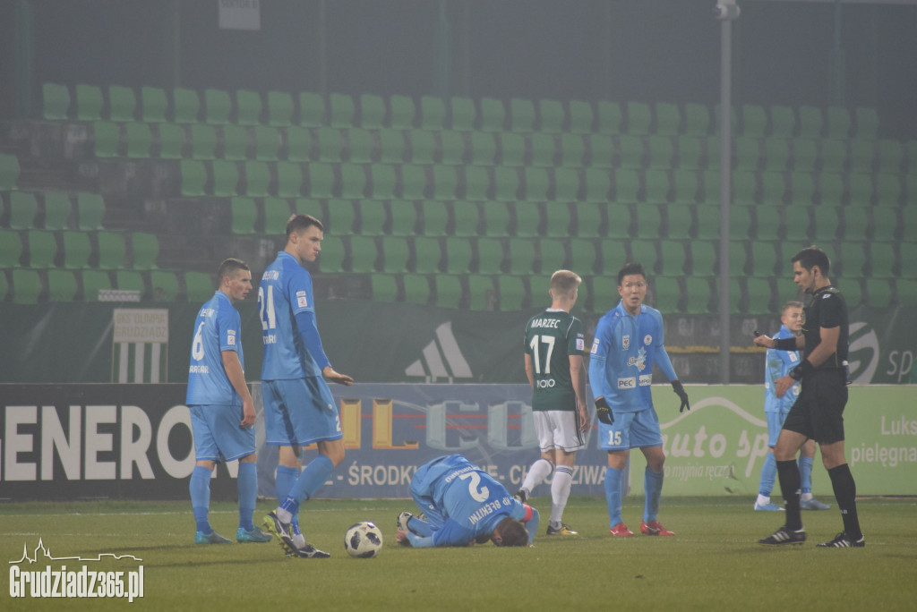 Olimpia Grudziądz - Błękitni Stargard