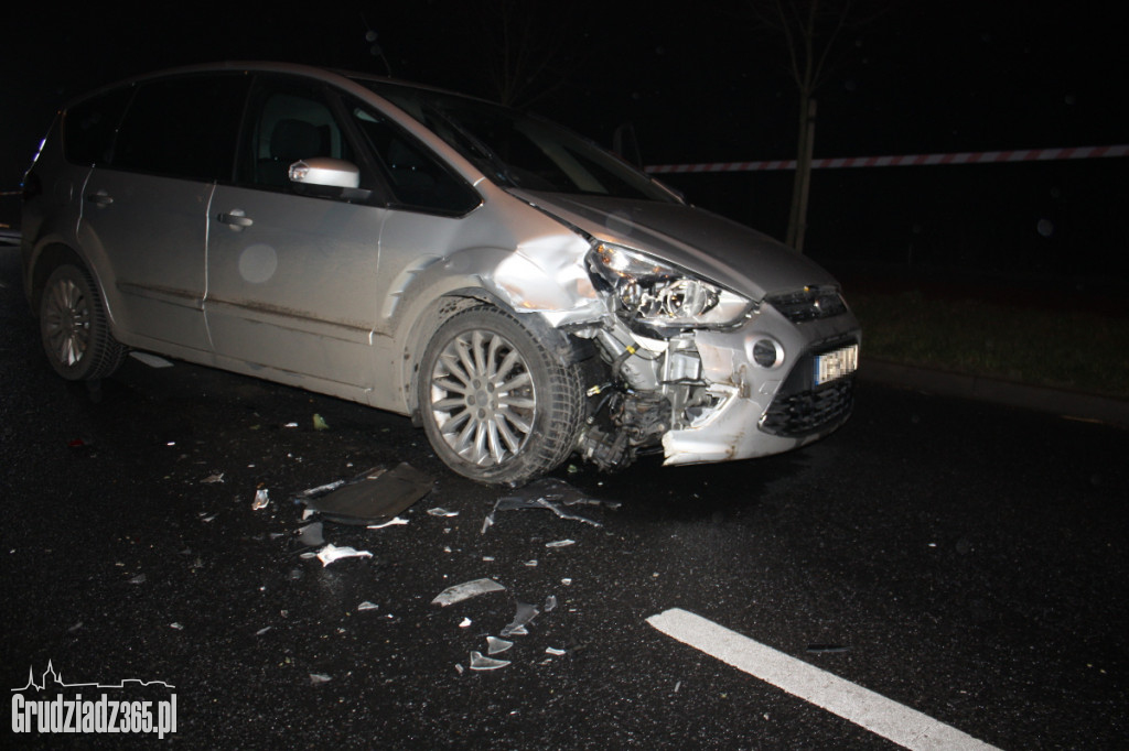 Wypadek na obwodnicy Brodnicy