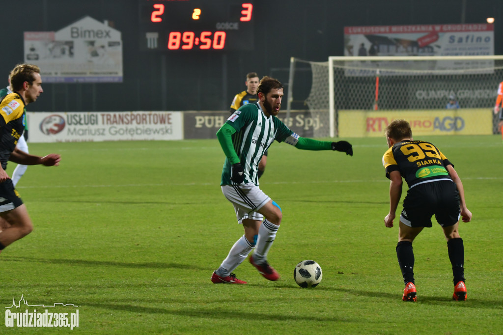 Olimpia Grudziądz - Siarka Tarnobrzeg