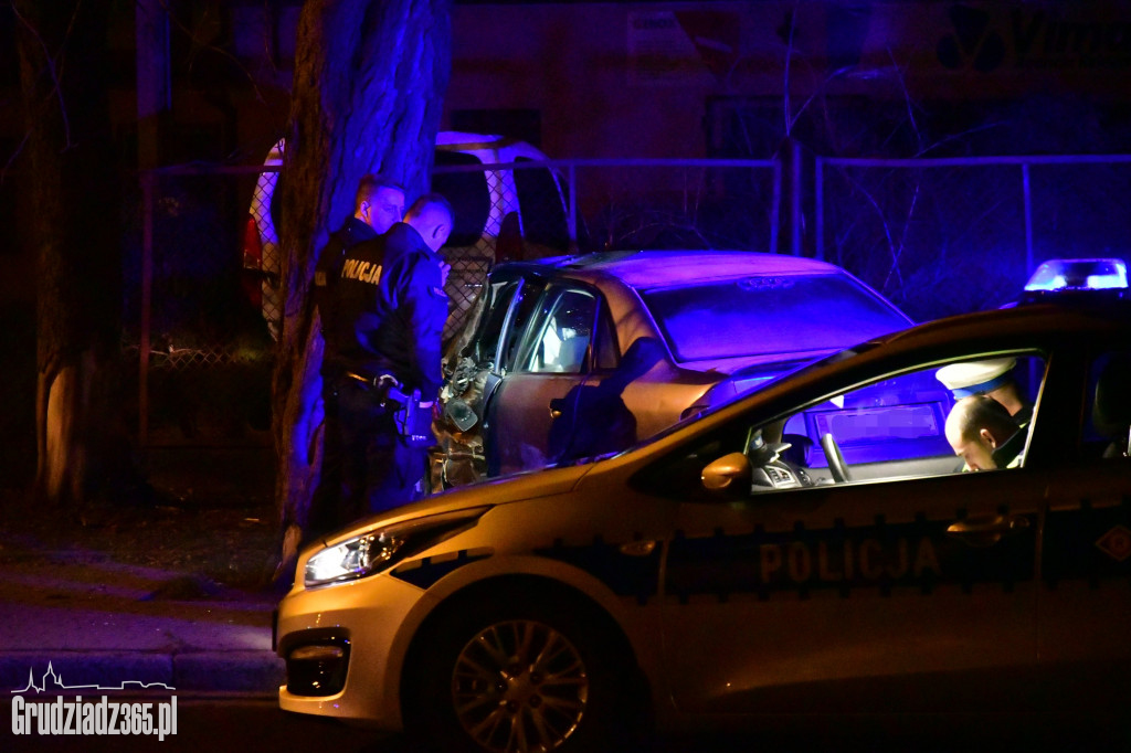 Wypadek ulica Dworcowa