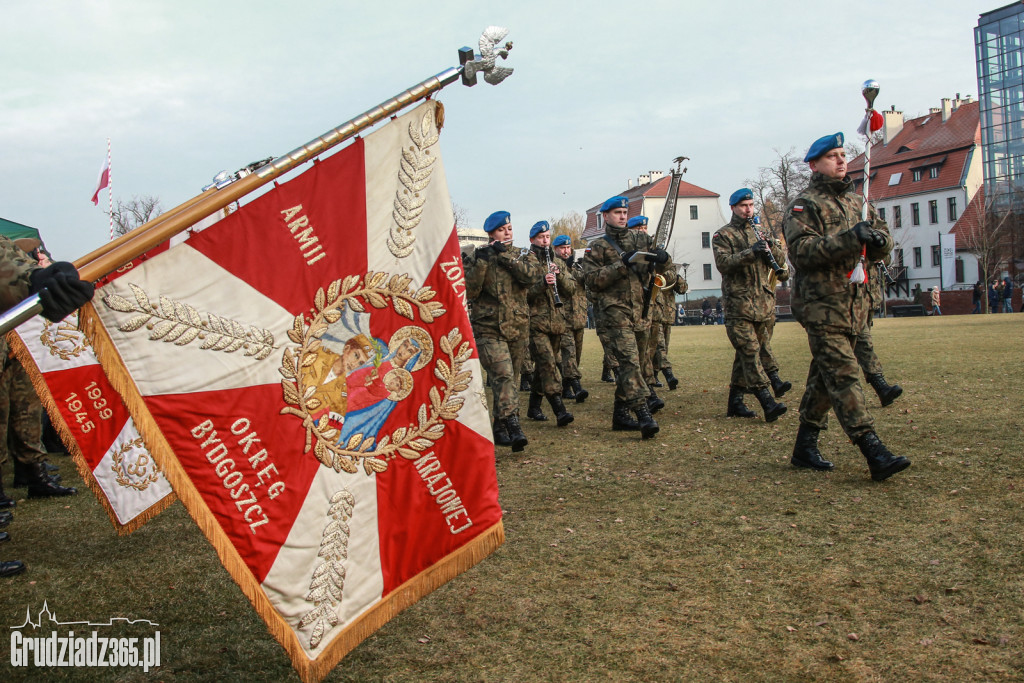 Przysięga terytorialsów w Bydgoszczy