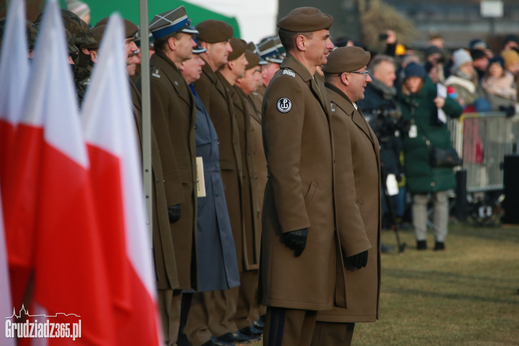 Przysięga terytorialsów w Bydgoszczy