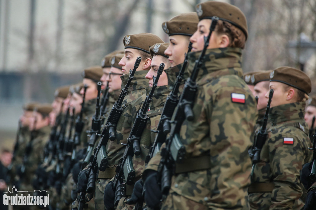 Przysięga terytorialsów w Bydgoszczy
