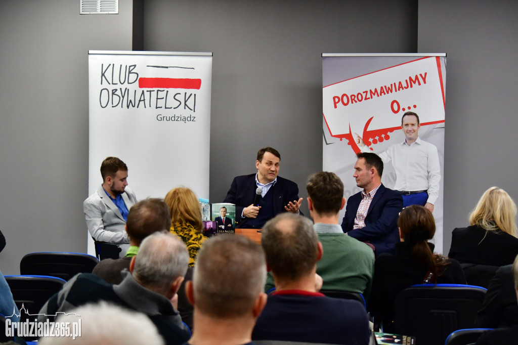 Klub Obywatelski- spotkanie z Radosławem Sikorskim