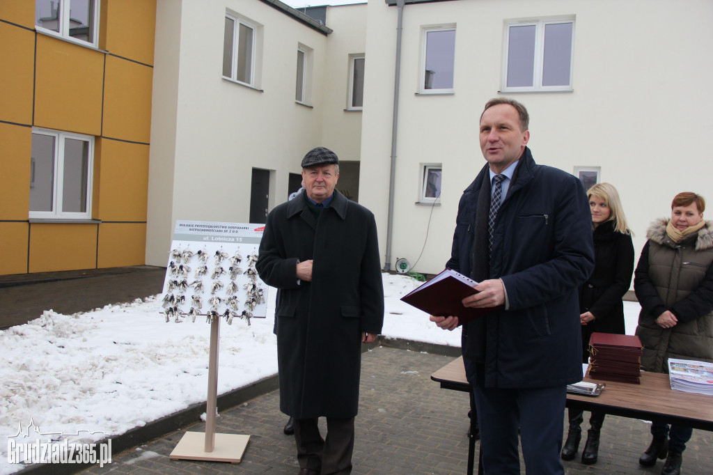 Przekazanie nowych mieszkań- MPGN