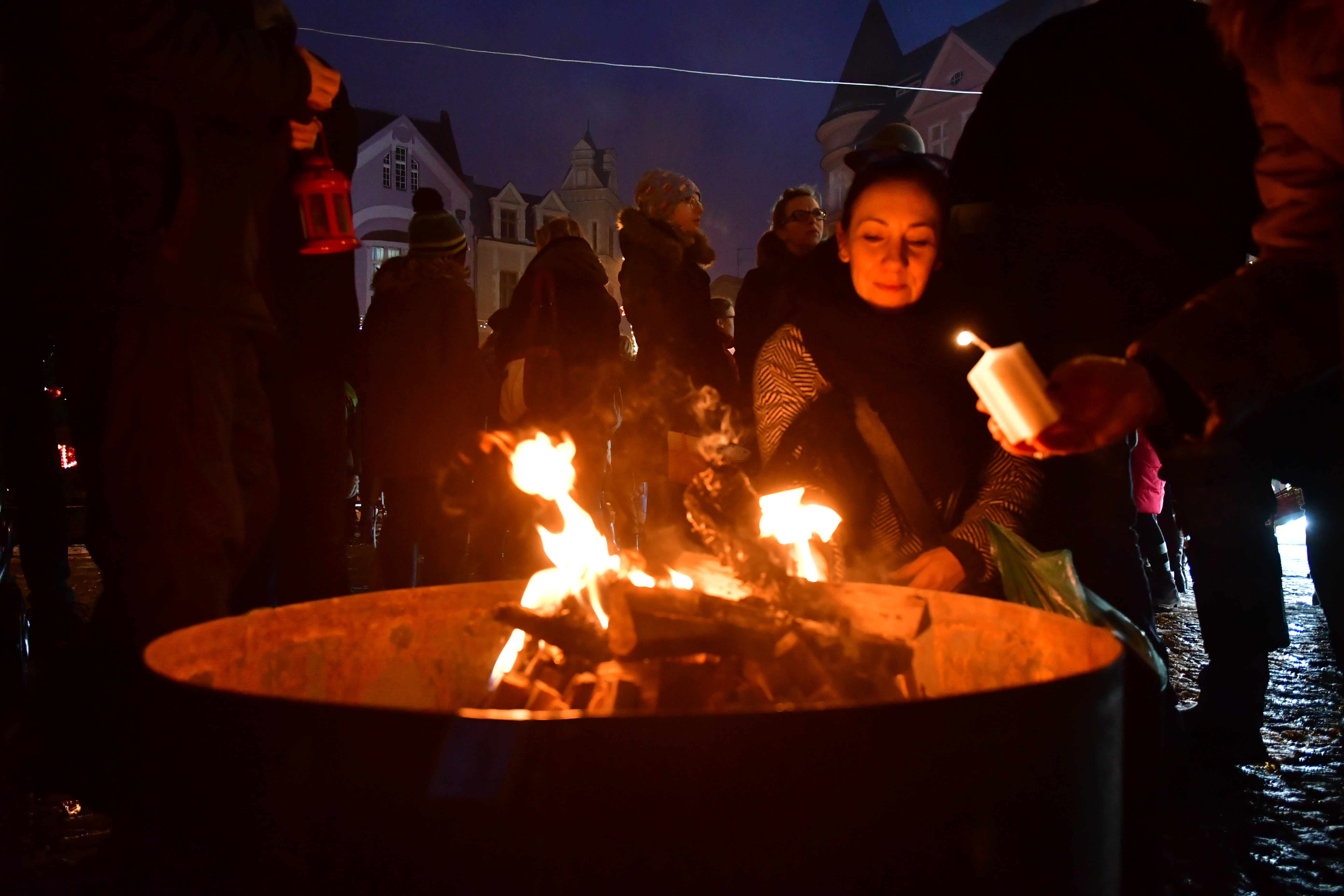 Światło z Betlejem w Grudziądzu- Fotorelacja