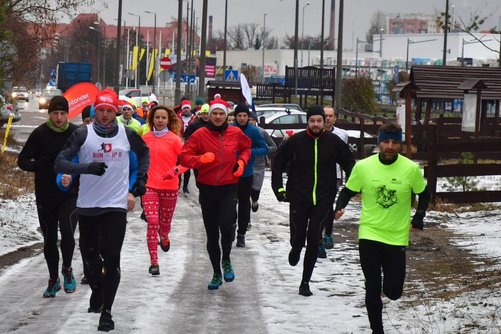 Parkrun Grudziądz  przedświąteczne bieganie