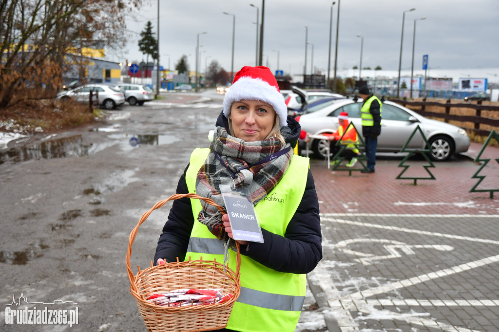 Parkrun Grudziądz  przedświąteczne bieganie