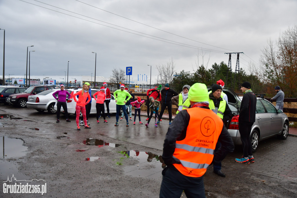 Parkrun Grudziądz  przedświąteczne bieganie