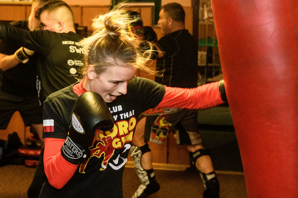 Trening kickboxingu