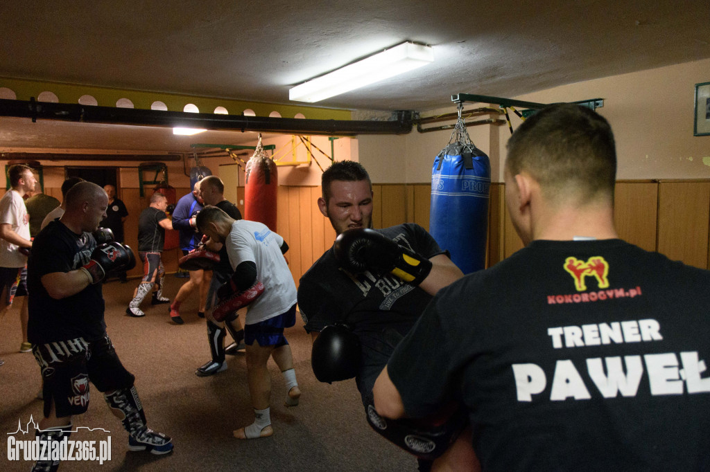 Trening kickboxingu