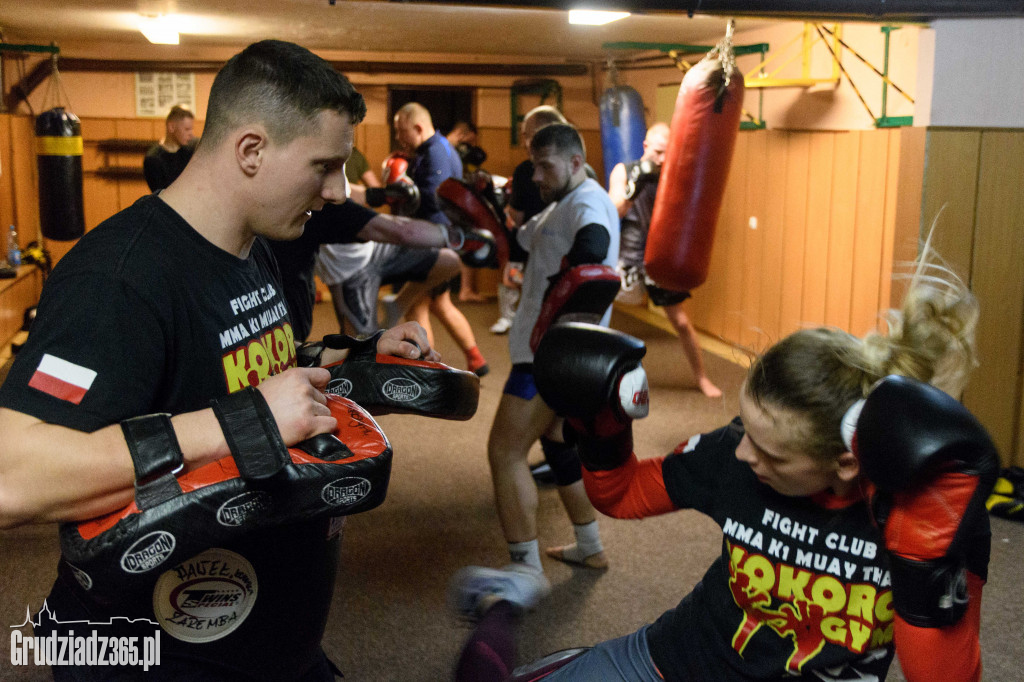 Trening kickboxingu