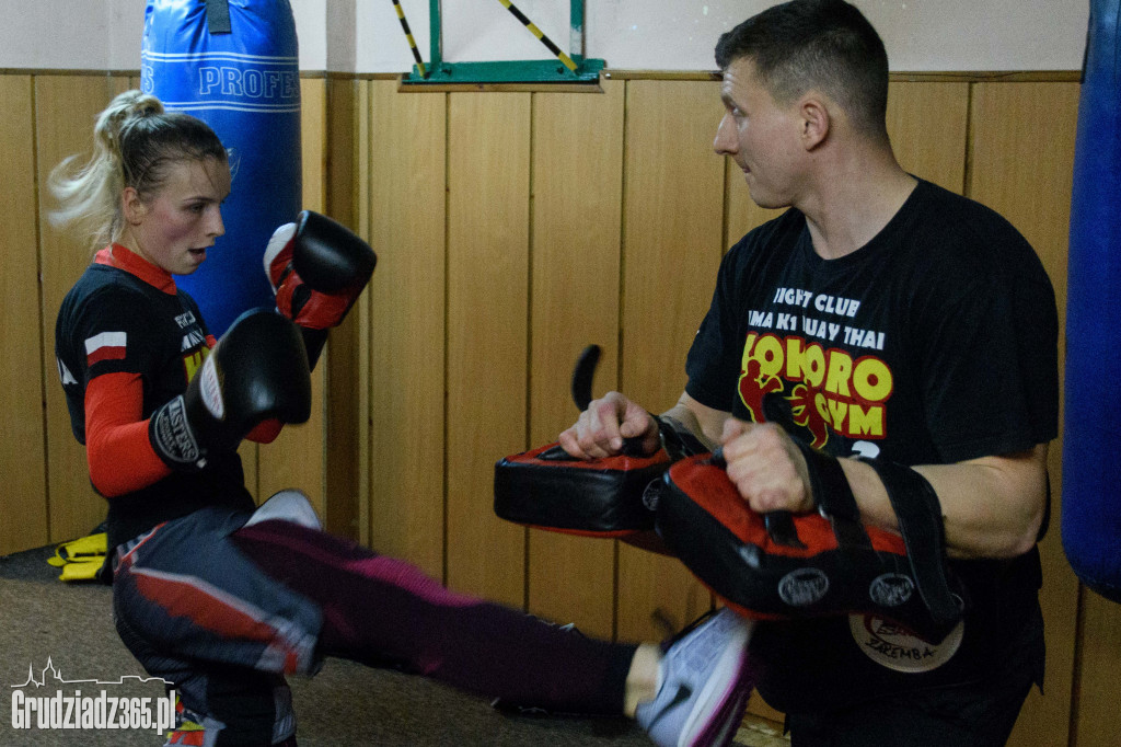 Trening kickboxingu