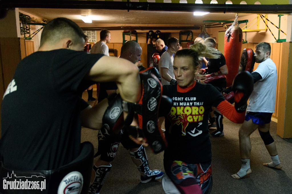 Trening kickboxingu
