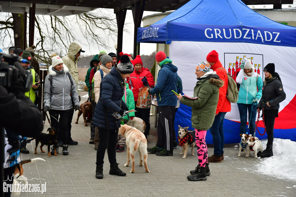 II Rudnicki Dogtrekking dla WOŚP- Fotorelacja