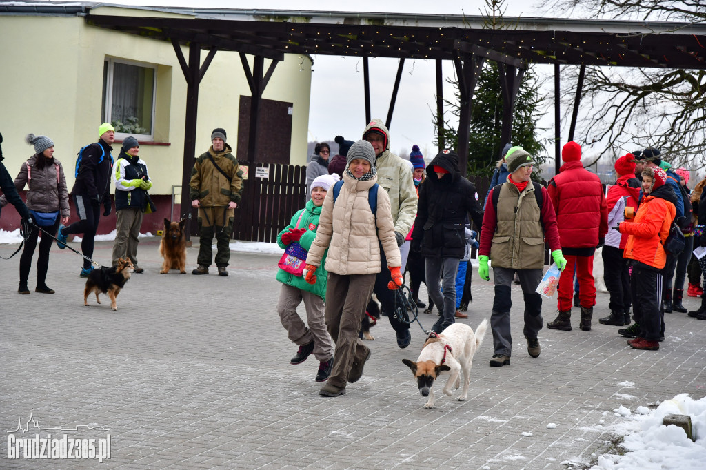 II Rudnicki Dogtrekking dla WOŚP- Fotorelacja