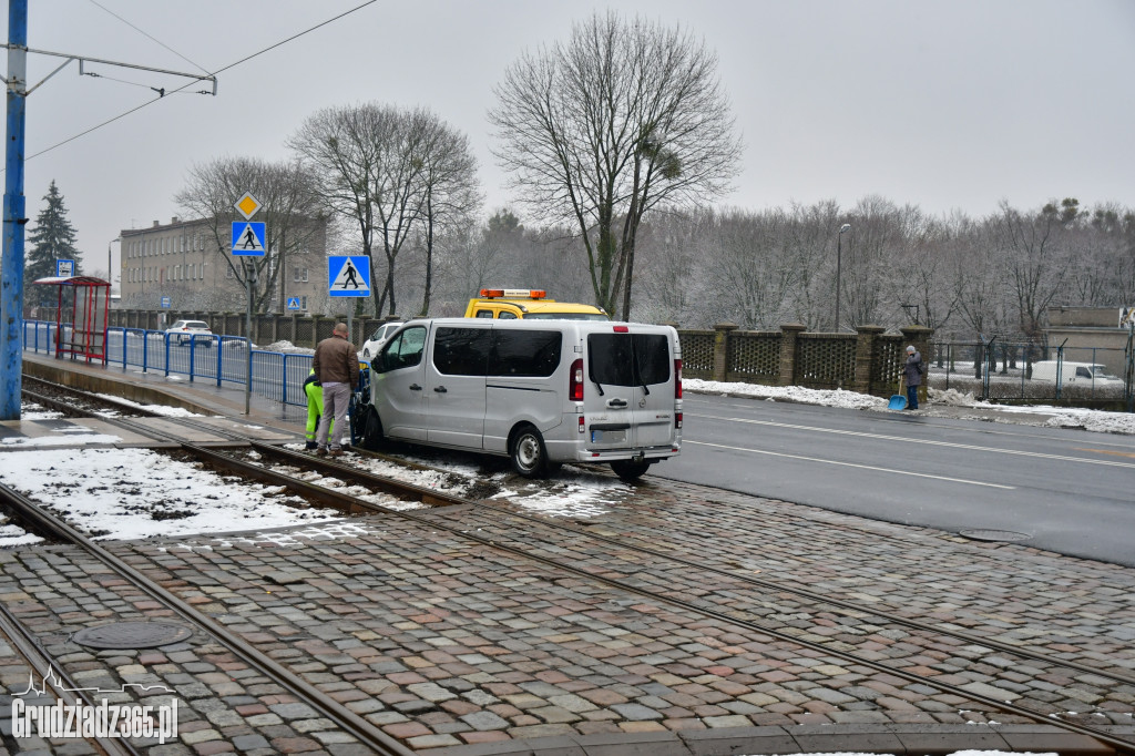 Zdarzenie drogowe na ul. Chełmińskiej
