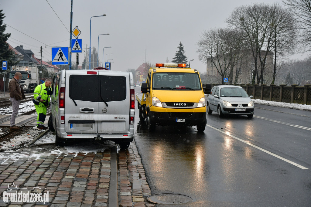 Zdarzenie drogowe na ul. Chełmińskiej