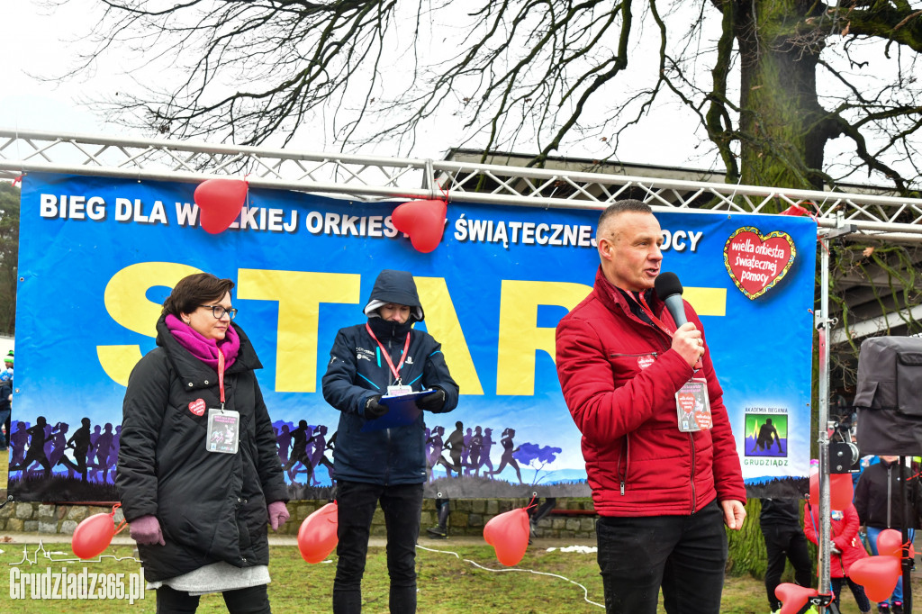 Bieg dla WOŚP w Grudziądzu- fotorelacja