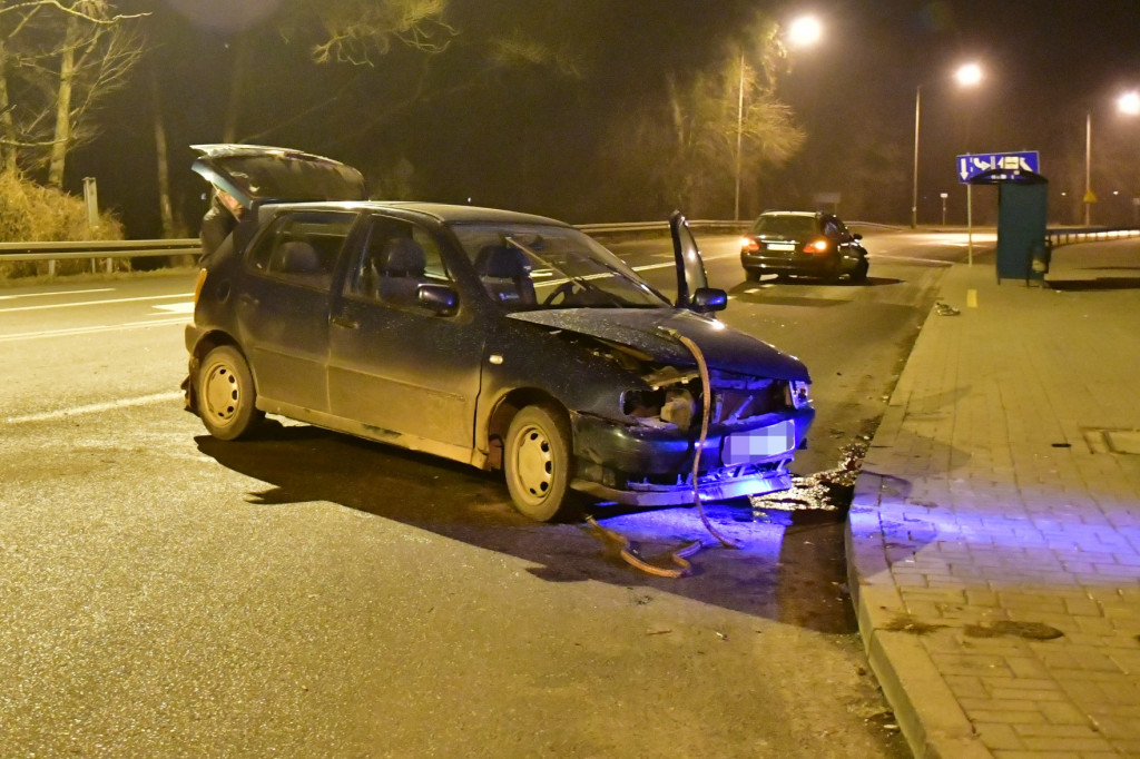 Ślisko na Grudziądzkich drogach