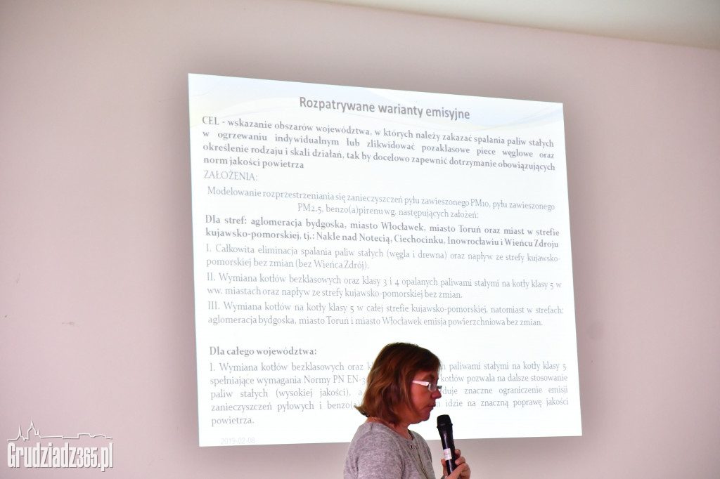 Konferencja anty Smogowa w Grudziądzu