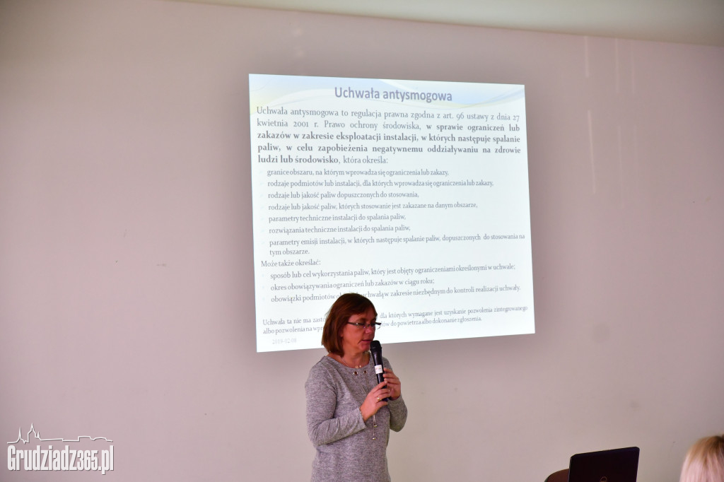 Konferencja anty Smogowa w Grudziądzu