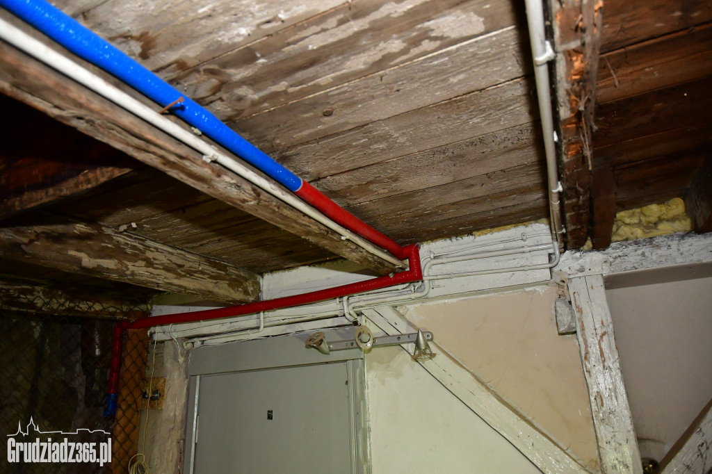 Włodka 1 Chełmińska 7 śmieci w centrum miasta