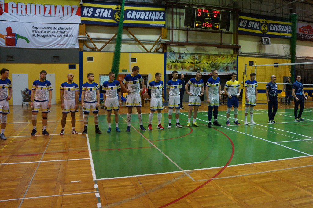 Pierwszy mecz play-off KS Stal - Trefl Lębork