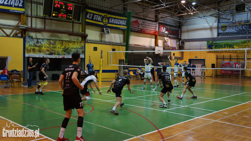 Pierwszy mecz play-off KS Stal - Trefl Lębork