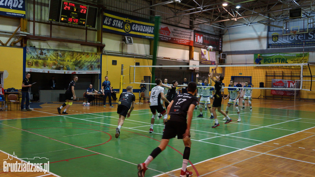 Pierwszy mecz play-off KS Stal - Trefl Lębork