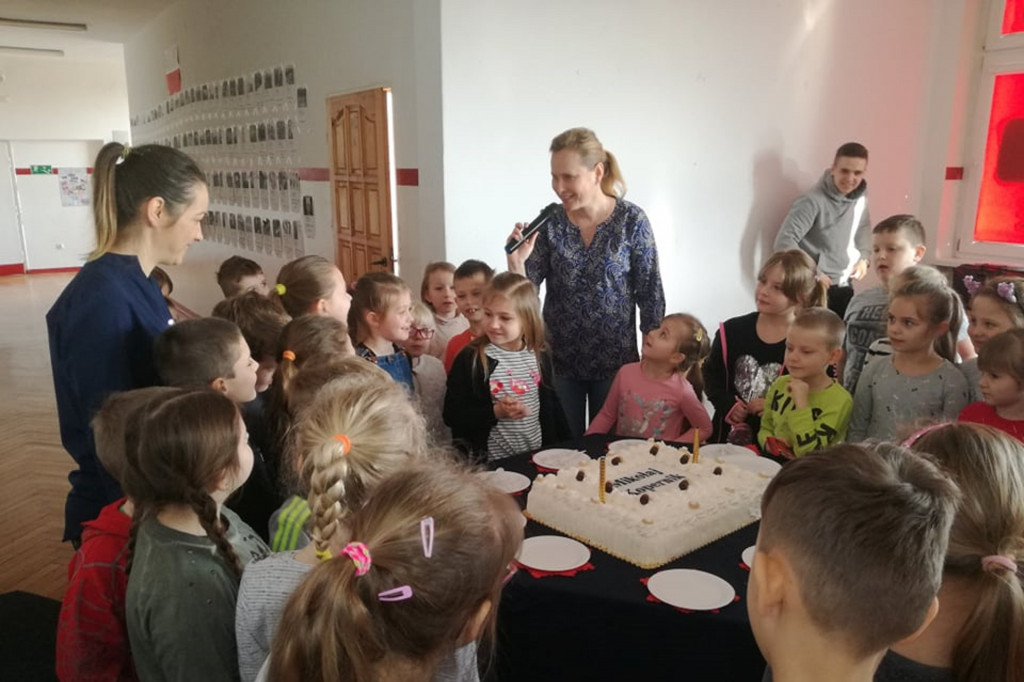 SP 1 świętowała urodziny swojego patrona