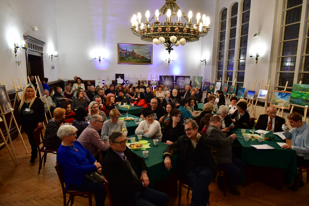 Kulturalny wieczór- wernisaż Grudziądzkich Artystów