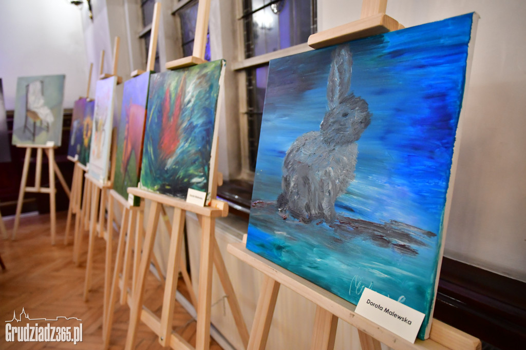 Kulturalny wieczór- wernisaż Grudziądzkich Artystów