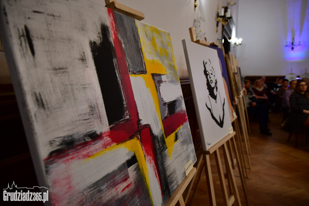 Kulturalny wieczór- wernisaż Grudziądzkich Artystów