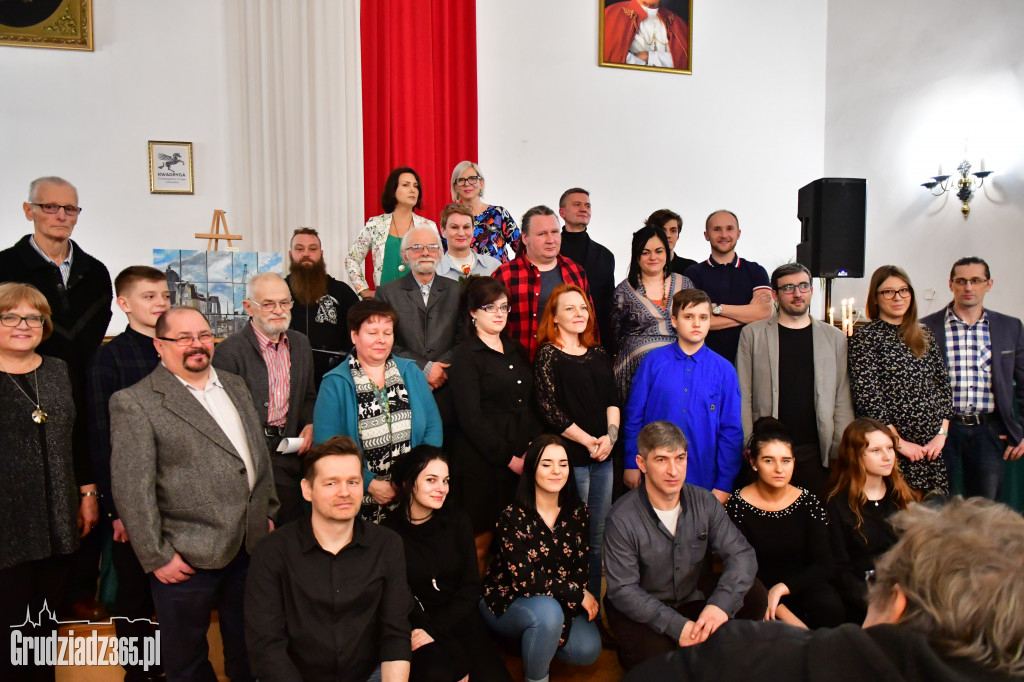 Kulturalny wieczór- wernisaż Grudziądzkich Artystów