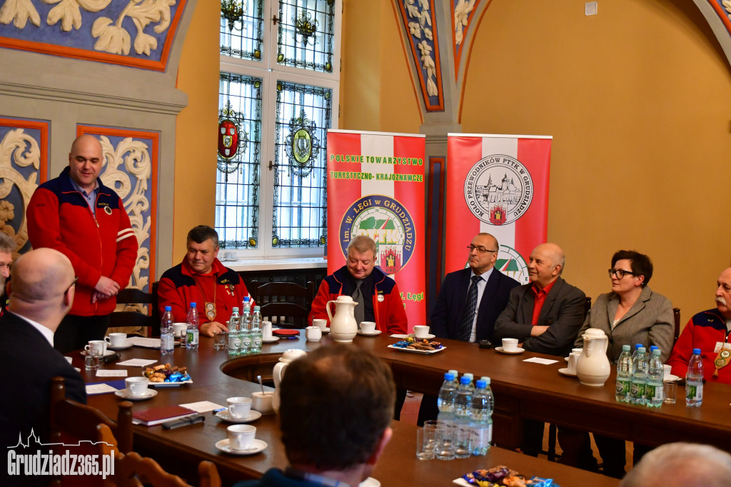 Spotkanie grudziądzkich Przewodników PTTK