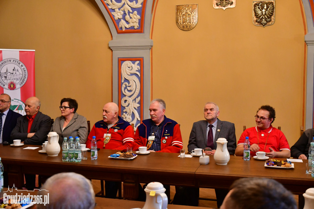 Spotkanie grudziądzkich Przewodników PTTK