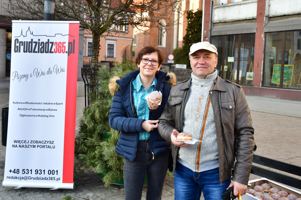 Portalowy Tłusty czwartek na Grudziądzkim Rynku