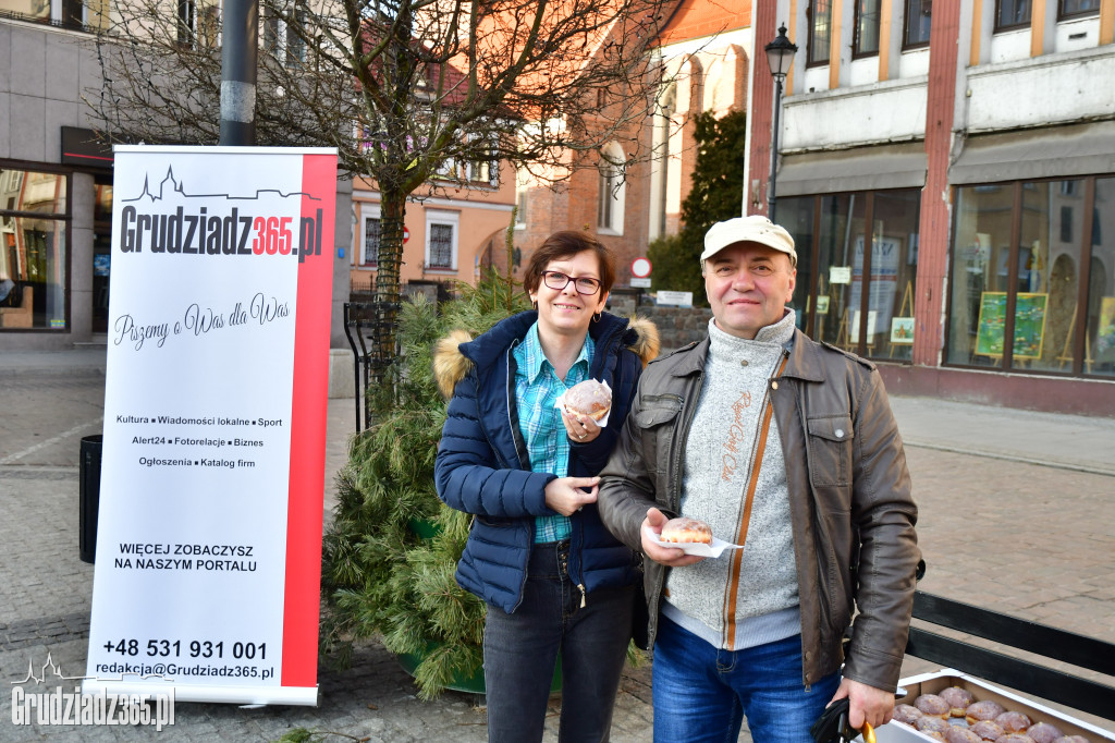 Portalowy Tłusty czwartek na Grudziądzkim Rynku