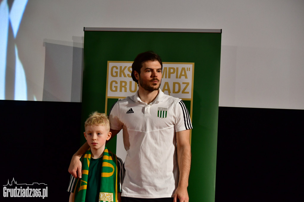 Prezentację drużyny Olimpii Grudziądz