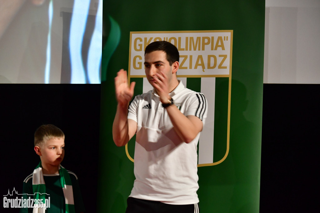 Prezentację drużyny Olimpii Grudziądz