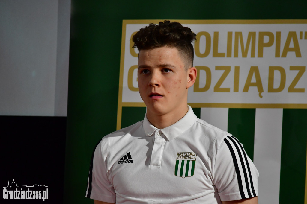 Prezentację drużyny Olimpii Grudziądz