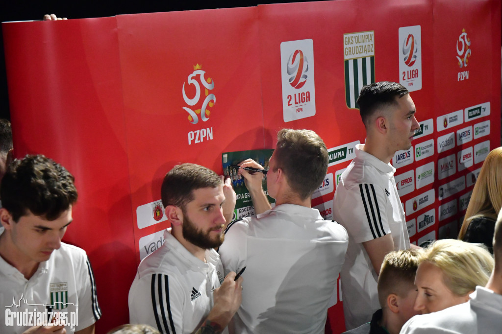 Prezentację drużyny Olimpii Grudziądz