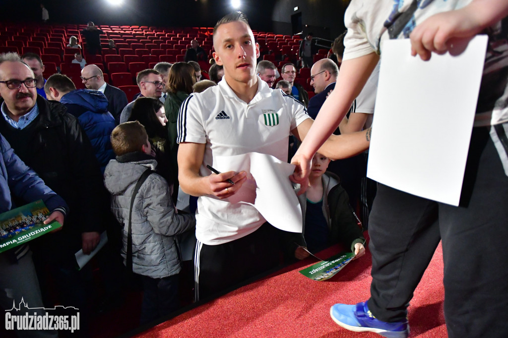 Prezentację drużyny Olimpii Grudziądz