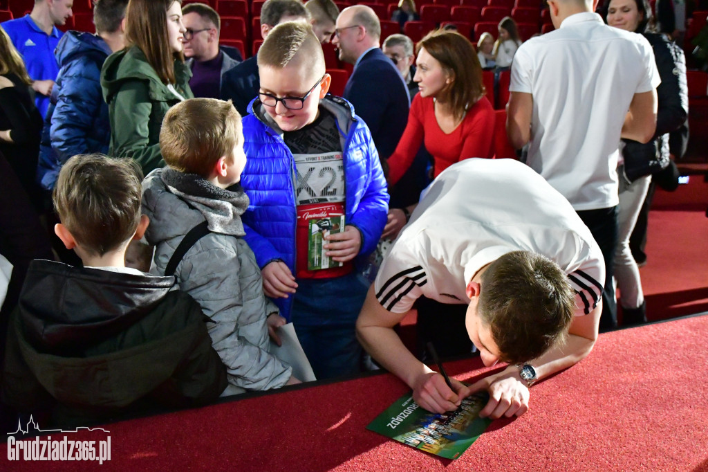 Prezentację drużyny Olimpii Grudziądz
