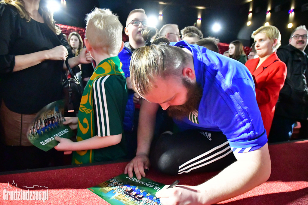 Prezentację drużyny Olimpii Grudziądz