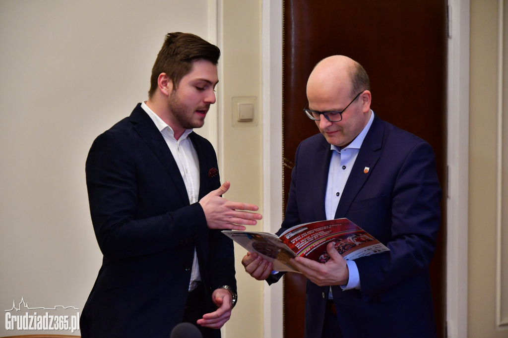 Mateusz Rudyk z wizytą u prezydenta