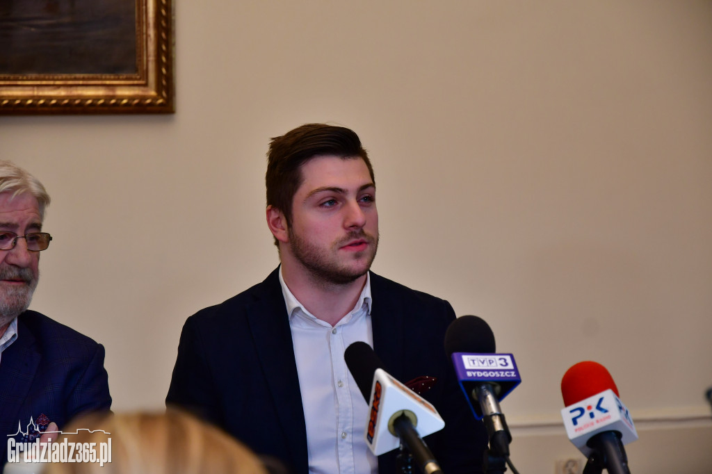 Mateusz Rudyk z wizytą u prezydenta