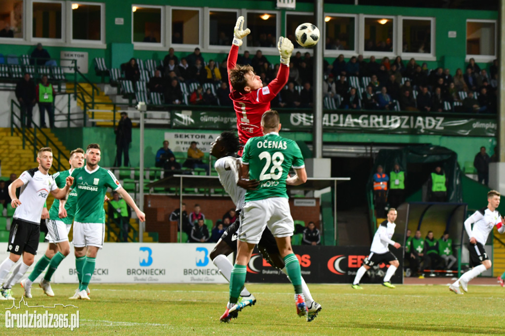 Wygrana Olimpii Grudziądz 1:0